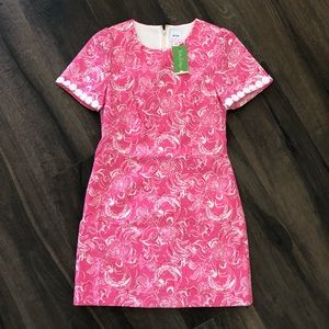Lilly Pulitzer 💐Gwyneth Stretch Shift Dress👗Goop